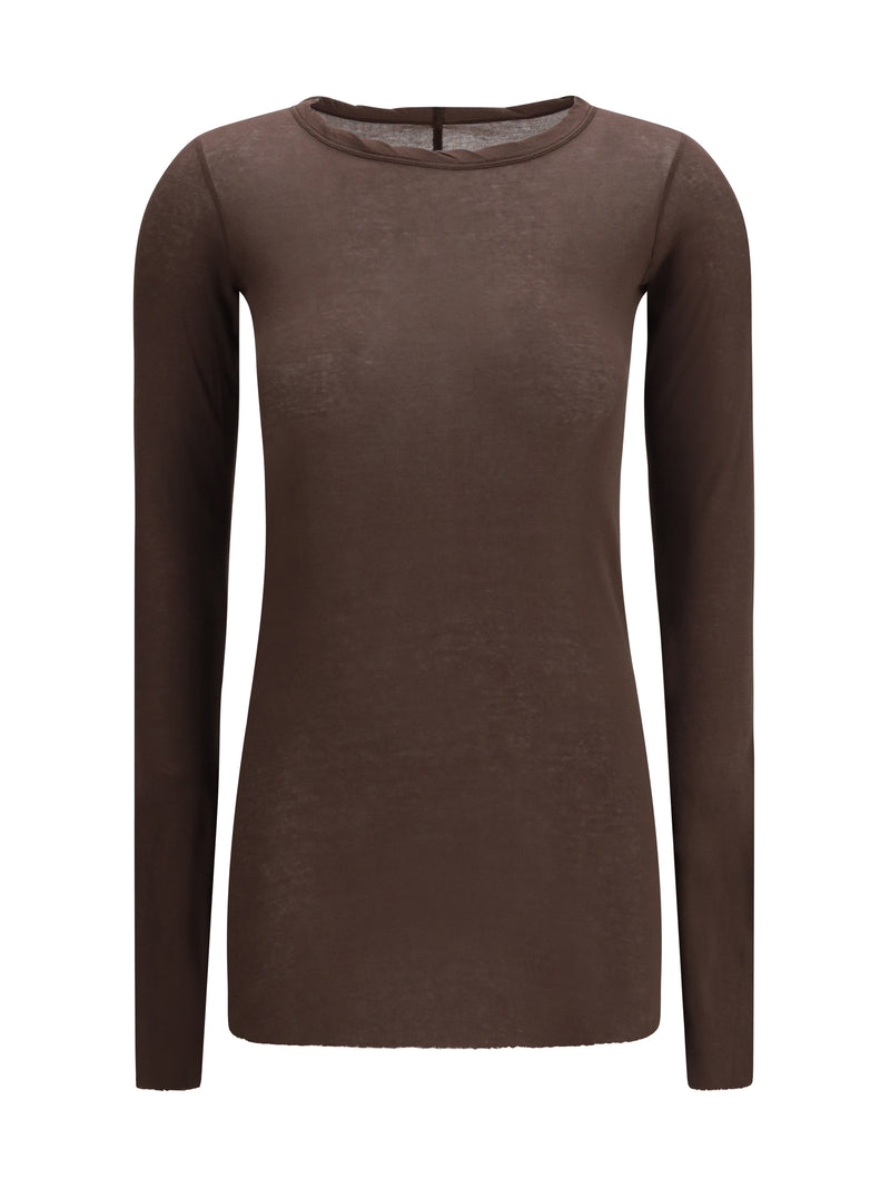 Rick Owens Rick Owens Long-sleeved T-shirt Macassar - World Class Fashion