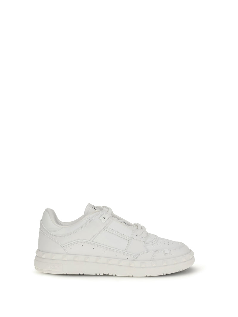 Valentino Garavani Valentino Garavani Low Top Freedots Sneakers White - World Class Fashion