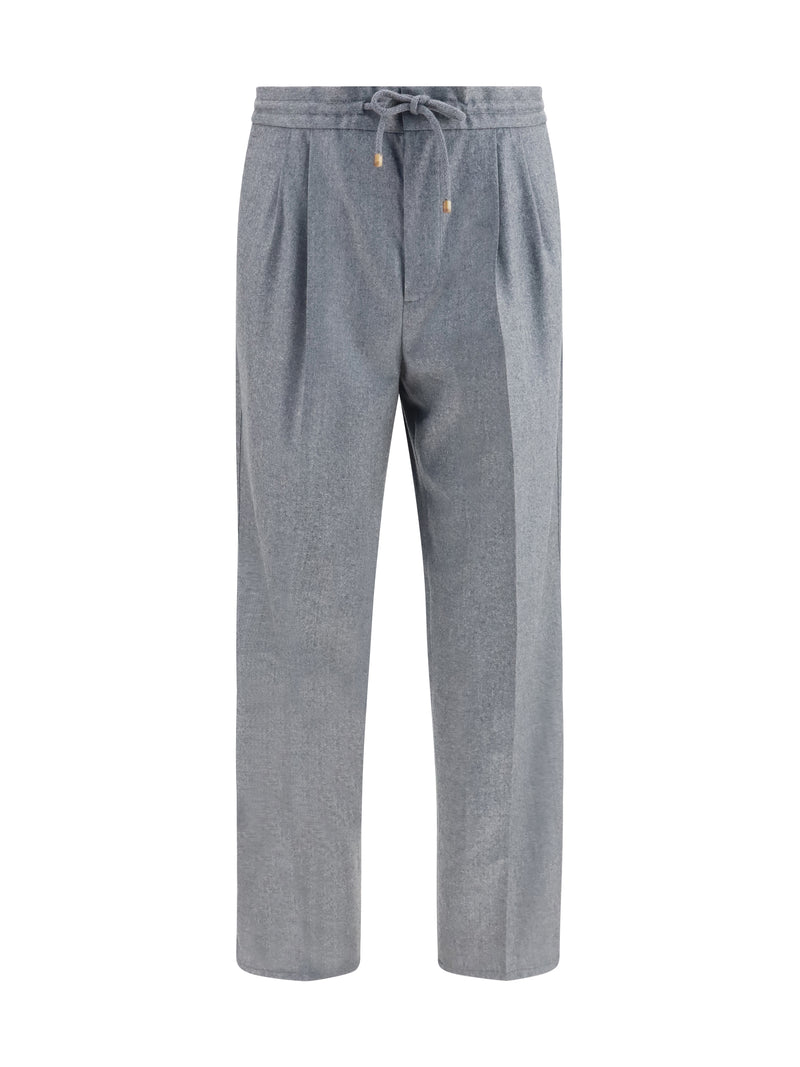 Brunello Cucinelli Brunello Cucinelli Virgin Wool Pants - World Class Fashion
