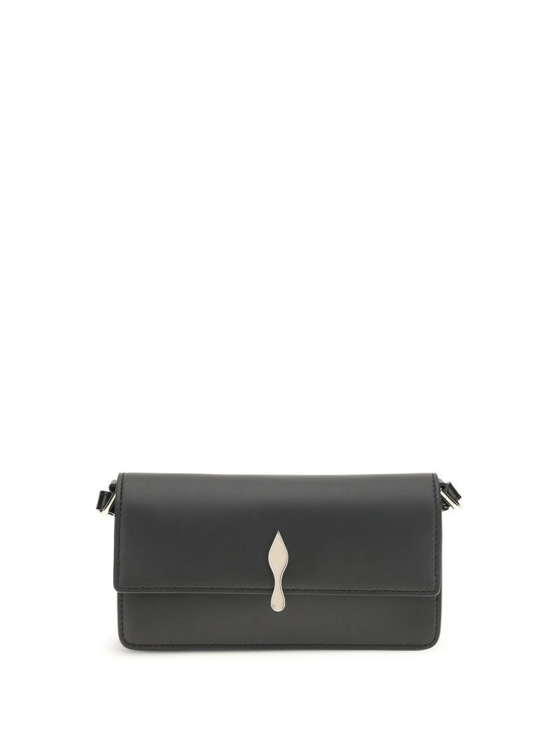Christian Louboutin Christian Louboutin Bettina Chain Wallet Black/Gold - World Class Fashion