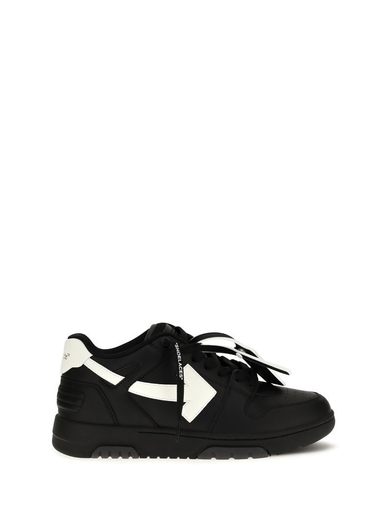 Off-white Off-white Out Of Office Sneakers Black/White - World Class Fashion
