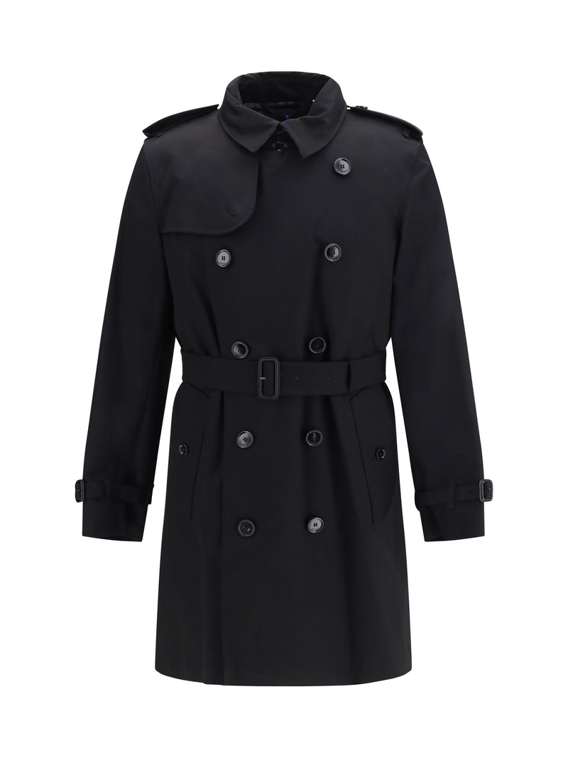 Burberry Burberry Trench Coat with Removable Padding Black - World Class Fashion