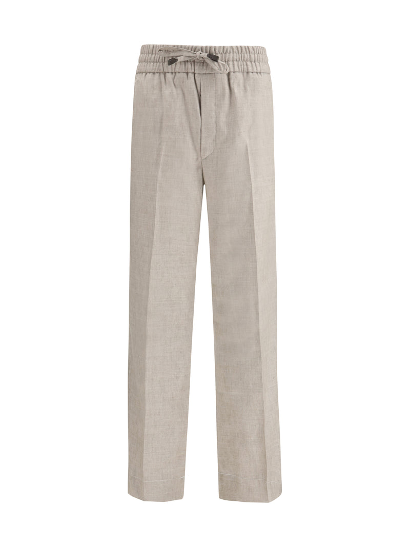 Brioni Brioni Asolo Straight-leg Pants Rope - World Class Fashion
