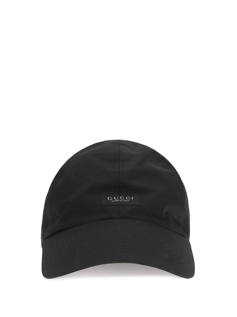 Gucci Gucci Logo Baseball Cap Black Men - World Class Fashion