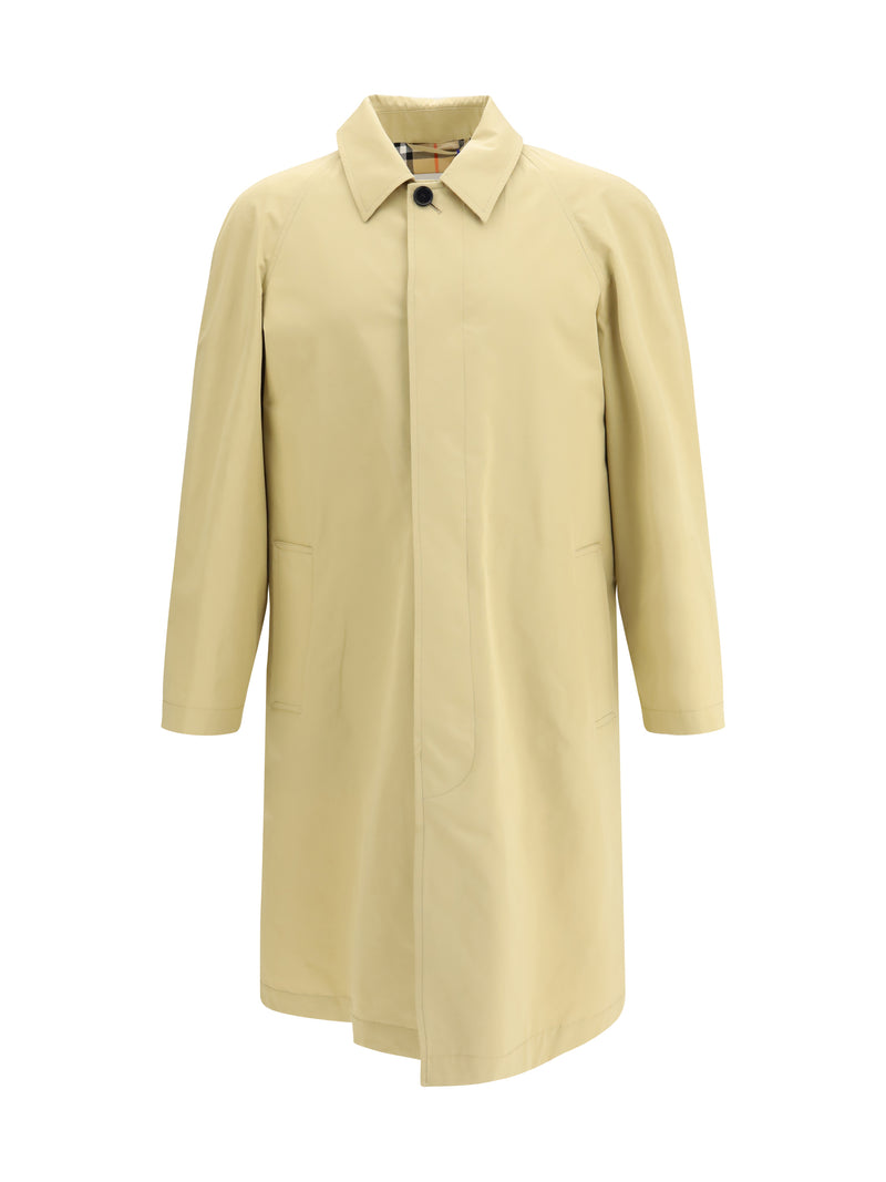 Burberry Burberry Long Cotton Car Coat Hamper - World Class Fashion