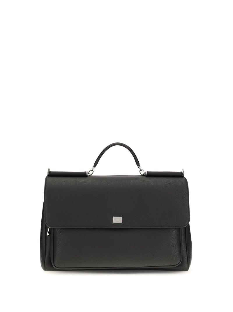 Dolce & Gabbana Dolce & Gabbana My Sicily Top-handle Bag Nero - World Class Fashion