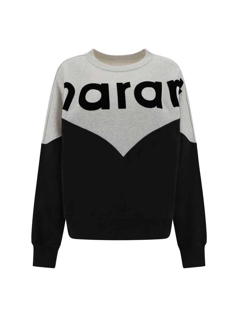 Marant Étoile Marant Étoile Cotton Houston Sweatshirt Faded Black - World Class Fashion