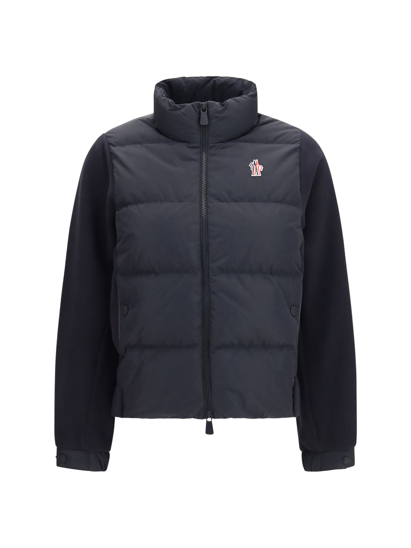 Moncler Grenoble Moncler Grenoble Polartec® Padded Cardigan Black - World Class Fashion