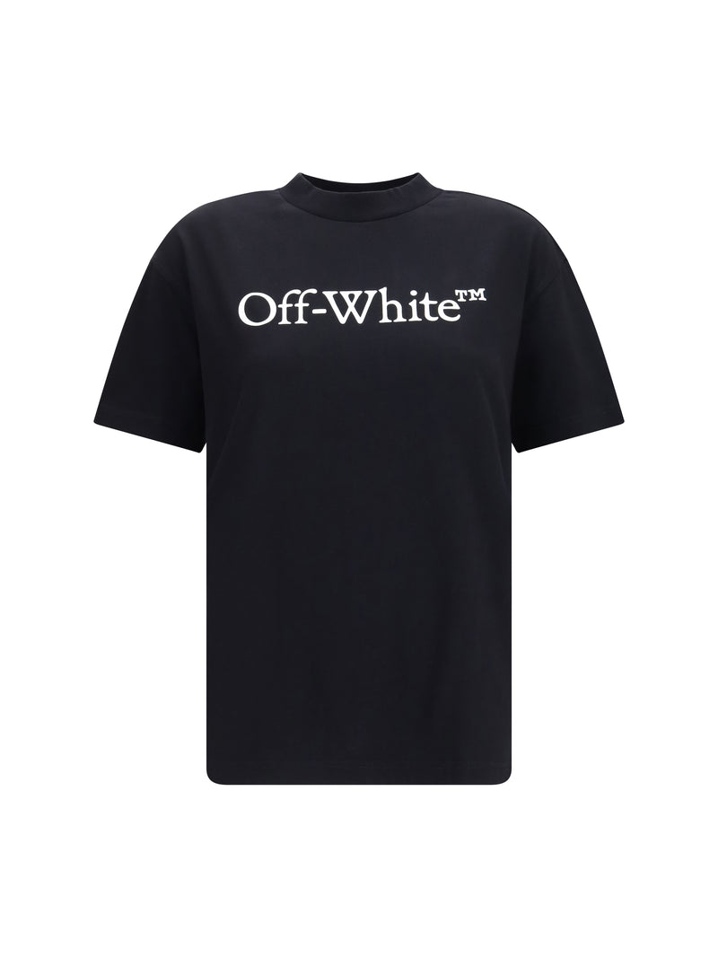 Off-white Off-White Big Logo Bookish T-shirt Black-White - World Class Fashion