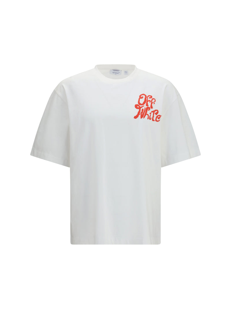 Off-white Off-white Grass Ink Skate T-shirt - World Class Fashion