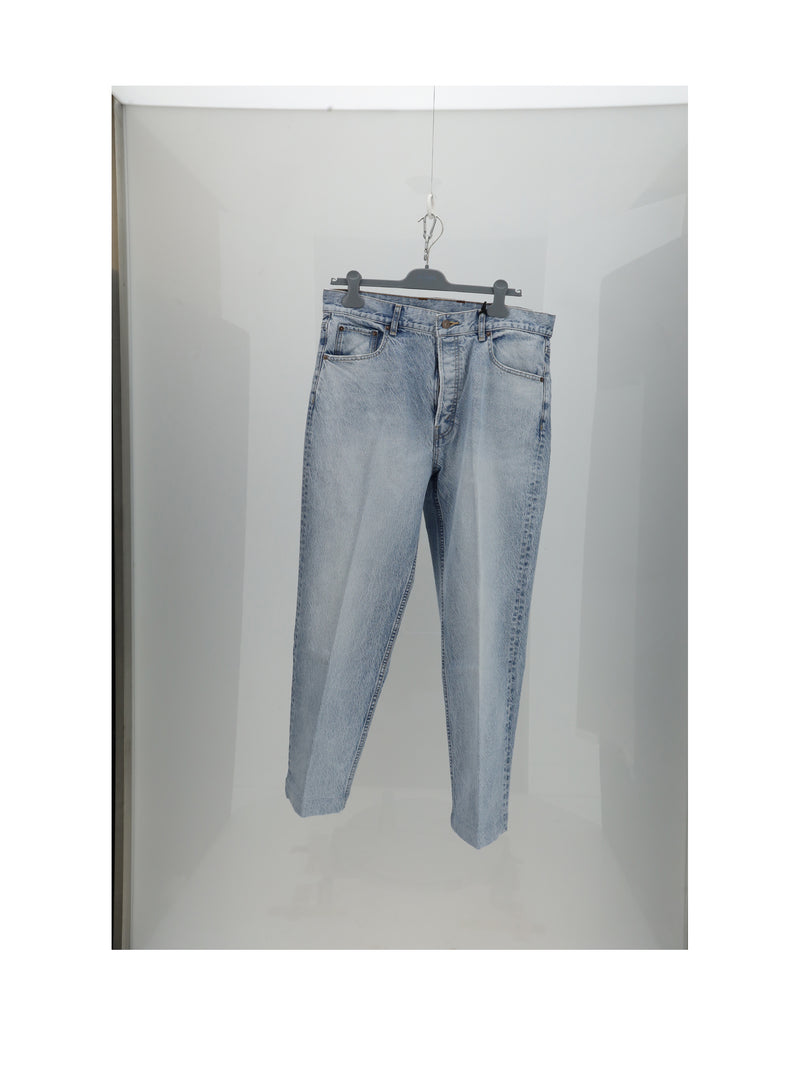 Celine Celine Boyfriend Jeans Powder Blue Men - World Class Fashion