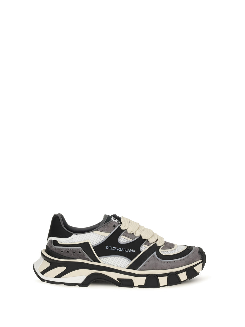 Dolce & Gabbana Dolce & Gabbana Sneakers With Mesh Details - World Class Fashion