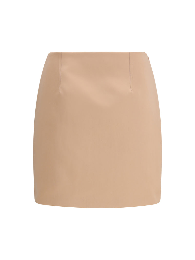 Chloe Chloé Satin Skirt Rose Dust Women - World Class Fashion