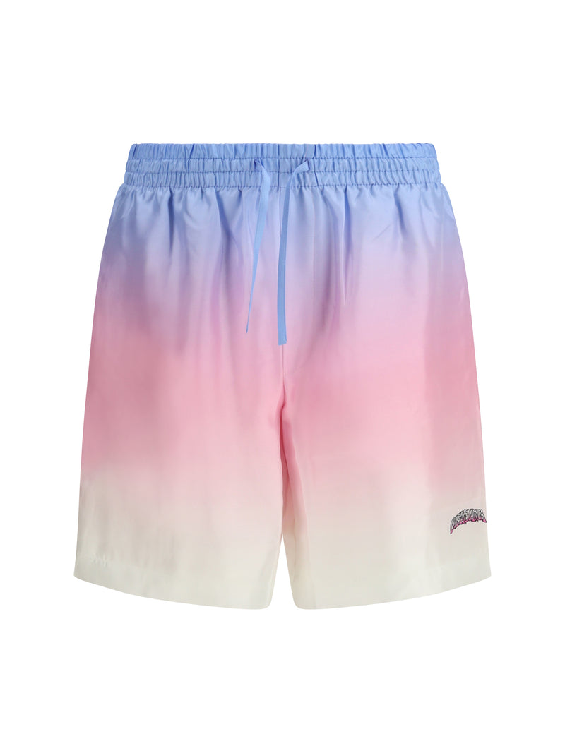 Casablanca Casablanca Volcano Gradient Shorts Volcano - World Class Fashion