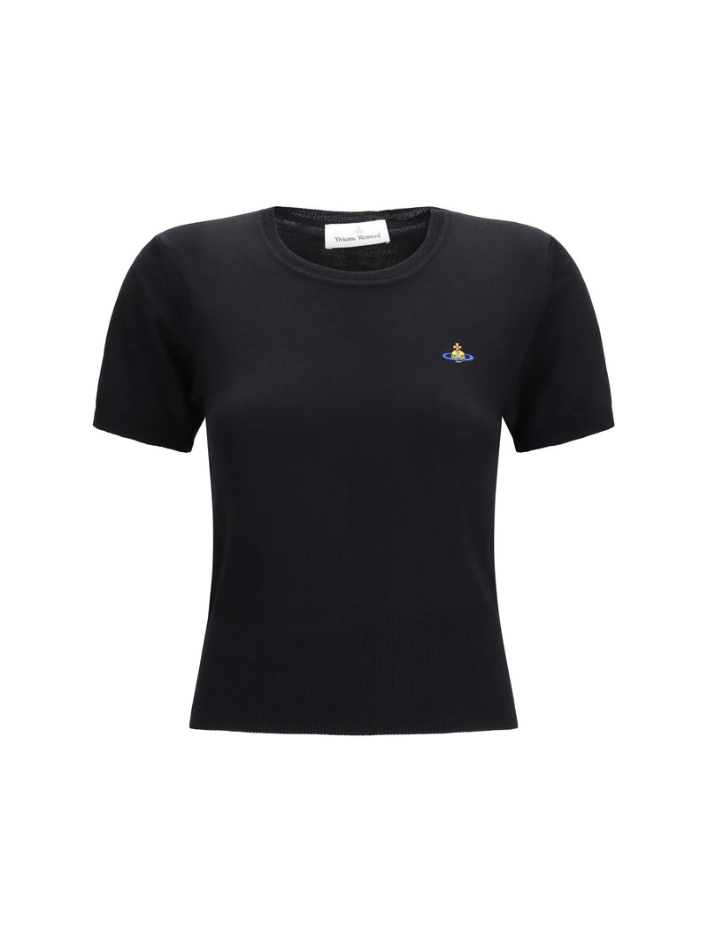 Vivienne Westwood Vivienne Westwood Bea Wool Top Black - World Class Fashion