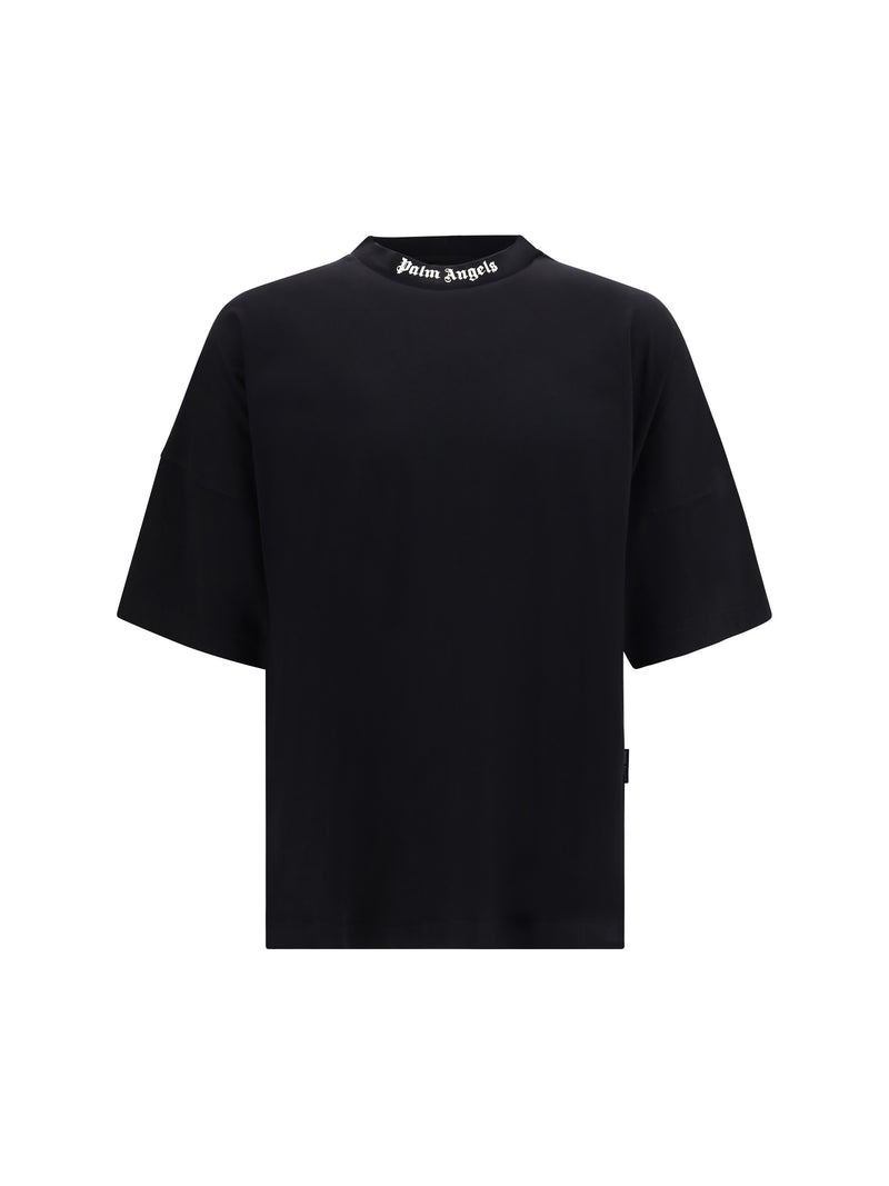 Palm Angels Palm Angels Classic T-shirt Oversized Logo Black - World Class Fashion