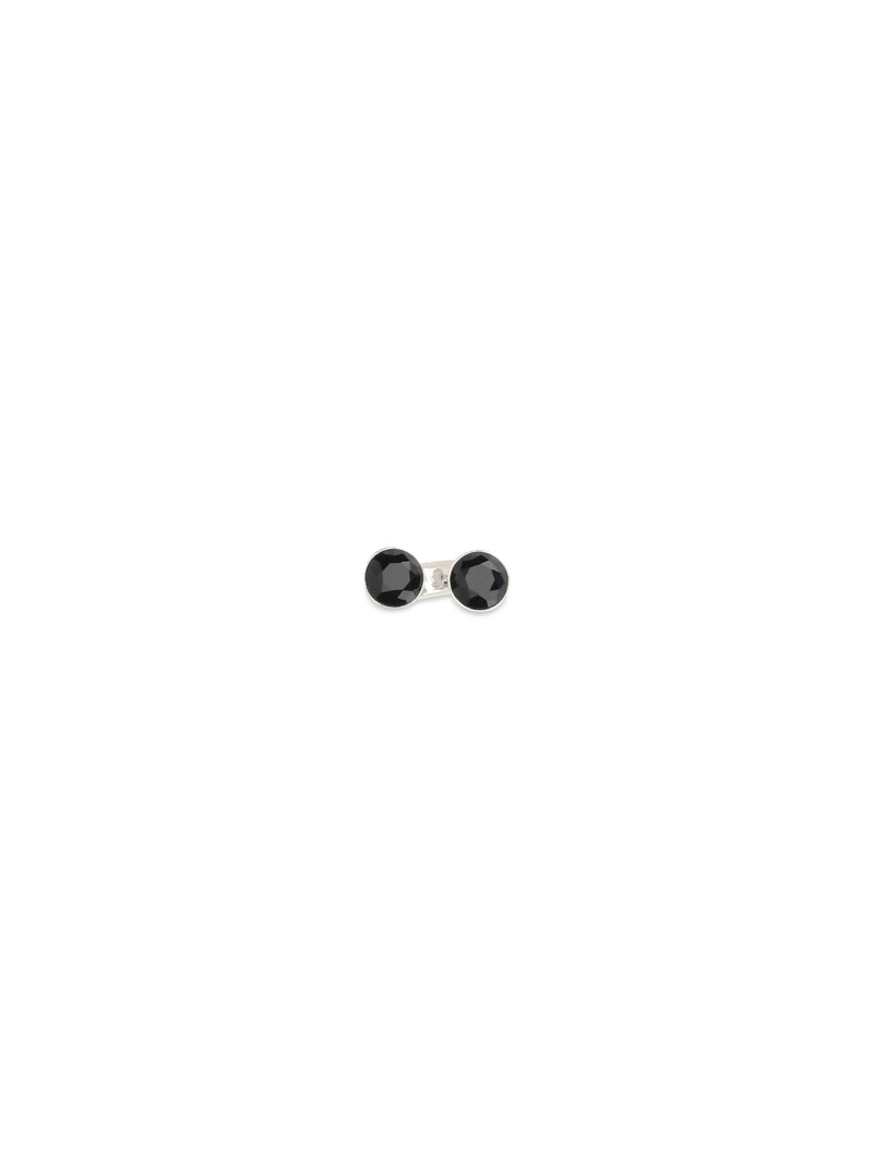 Dries Van Noten Dries Van Noten Stone Ring Black - World Class Fashion