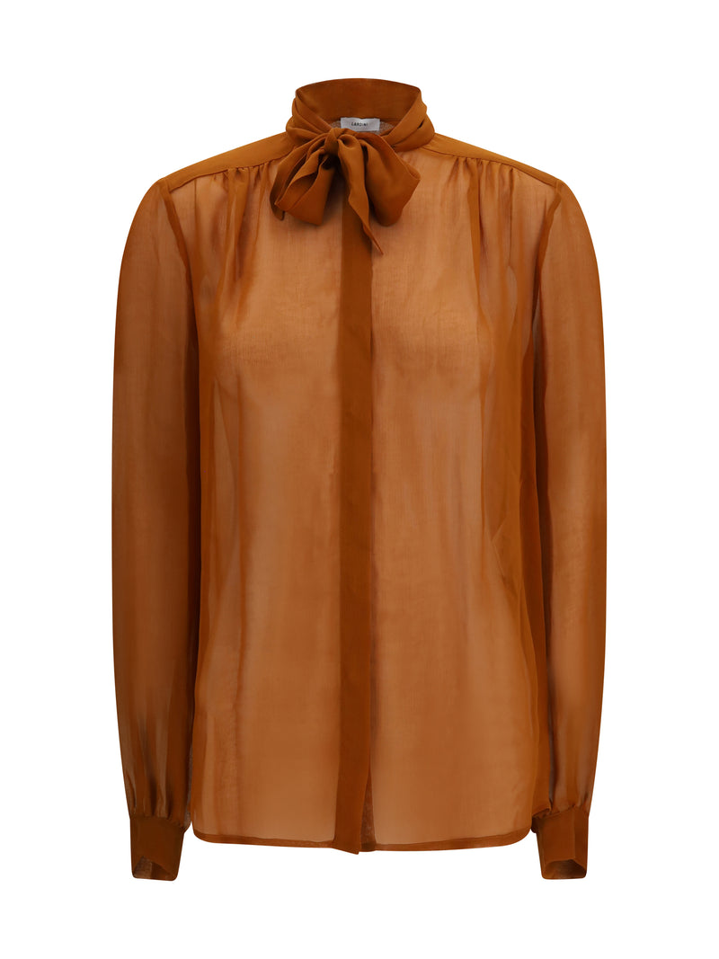 Lardini Lardini Creponne Blouse Blue Women - World Class Fashion