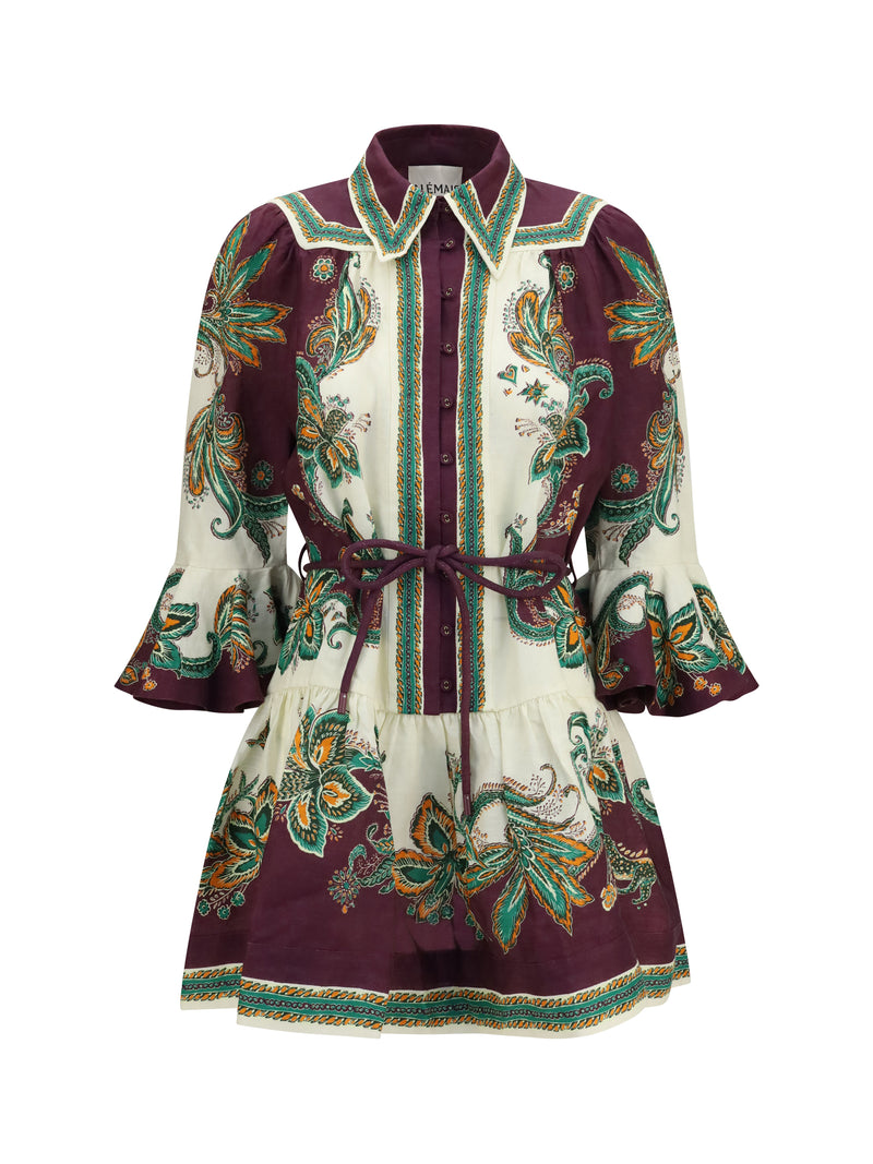 Alemais Minivestido Alemais Ruthie multicolor - World Class Fashion