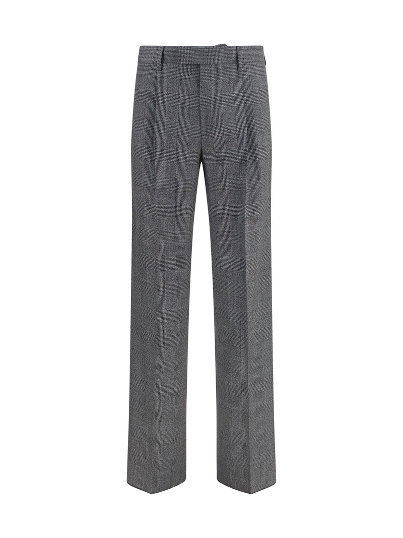 Lardini Lardini Tailored Cotton Blend Pants Grey - World Class Fashion