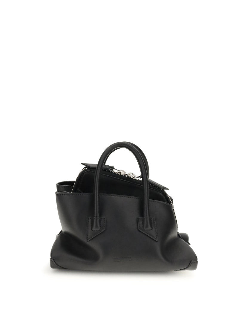 The Attico The Attico La Passeggiata Mini Leather Handbag - World Class Fashion
