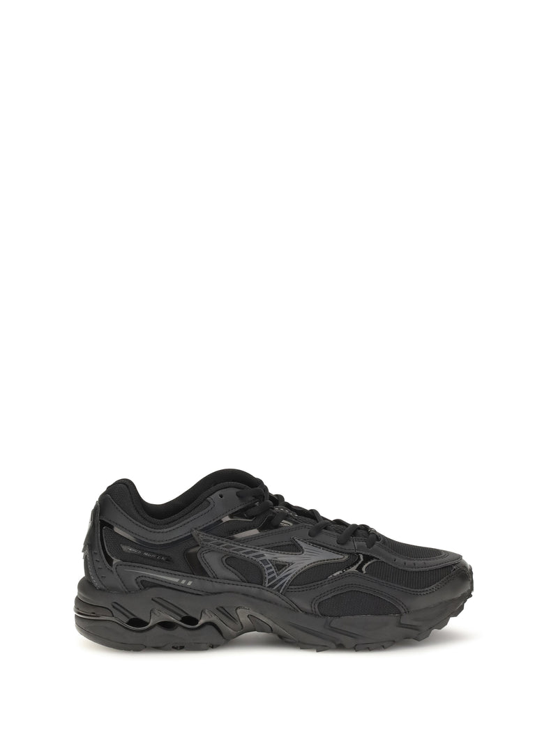 Mizuno Mizuno Wave Mustang LS Tech Sneakers Black - World Class Fashion