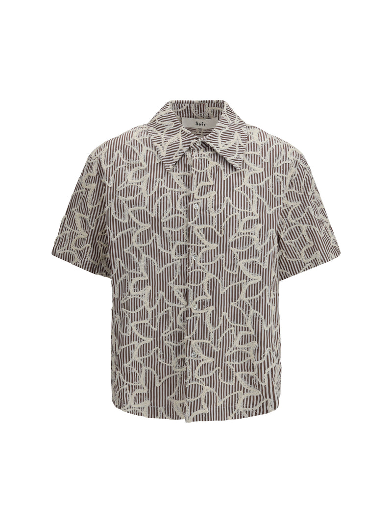 Séfr Séfr Dayot Shirt By The Pool Stripe - World Class Fashion