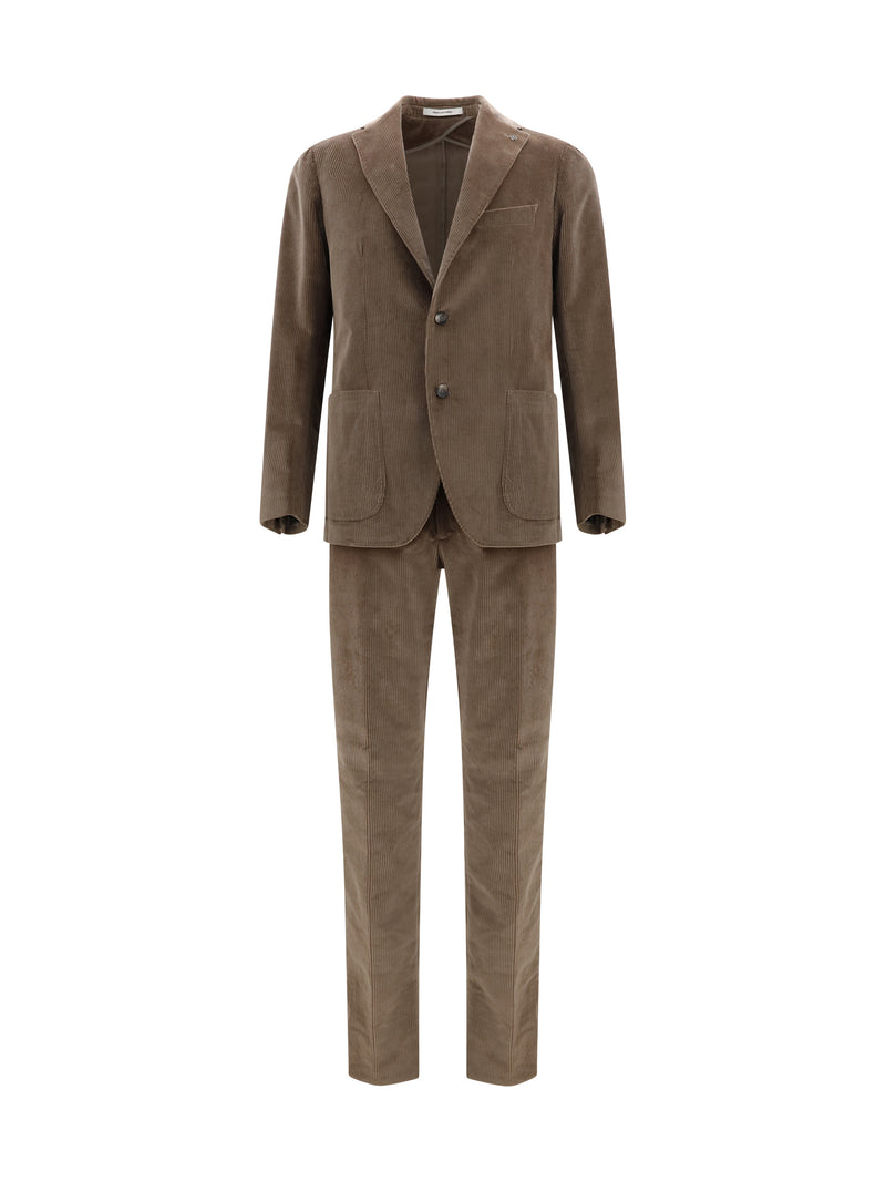 Tagliatore Tagliatore Corduroy Suit T3503 - World Class Fashion