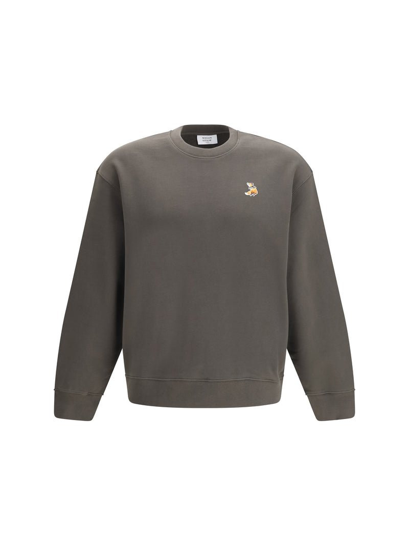 Maison Kitsuné Maison Kitsuné Crewneck Sweatshirt Beluga - World Class Fashion