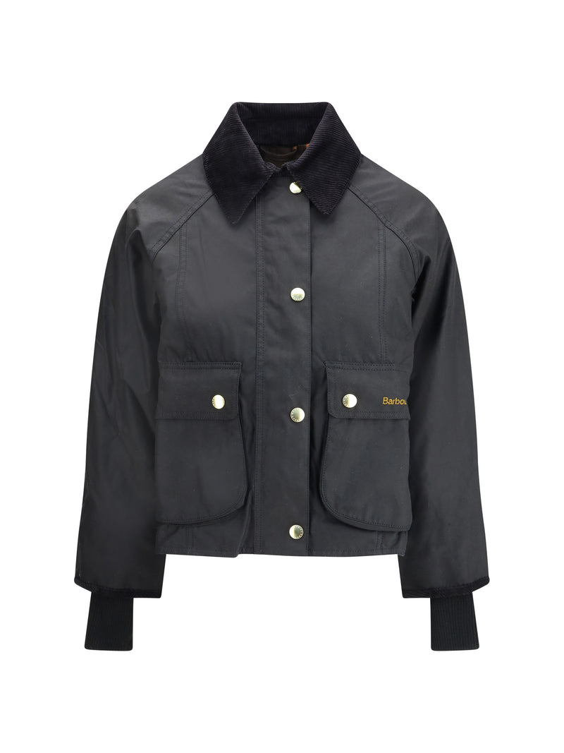 Barbour Barbour Beadnell Waxed Jacket Black Women - World Class Fashion