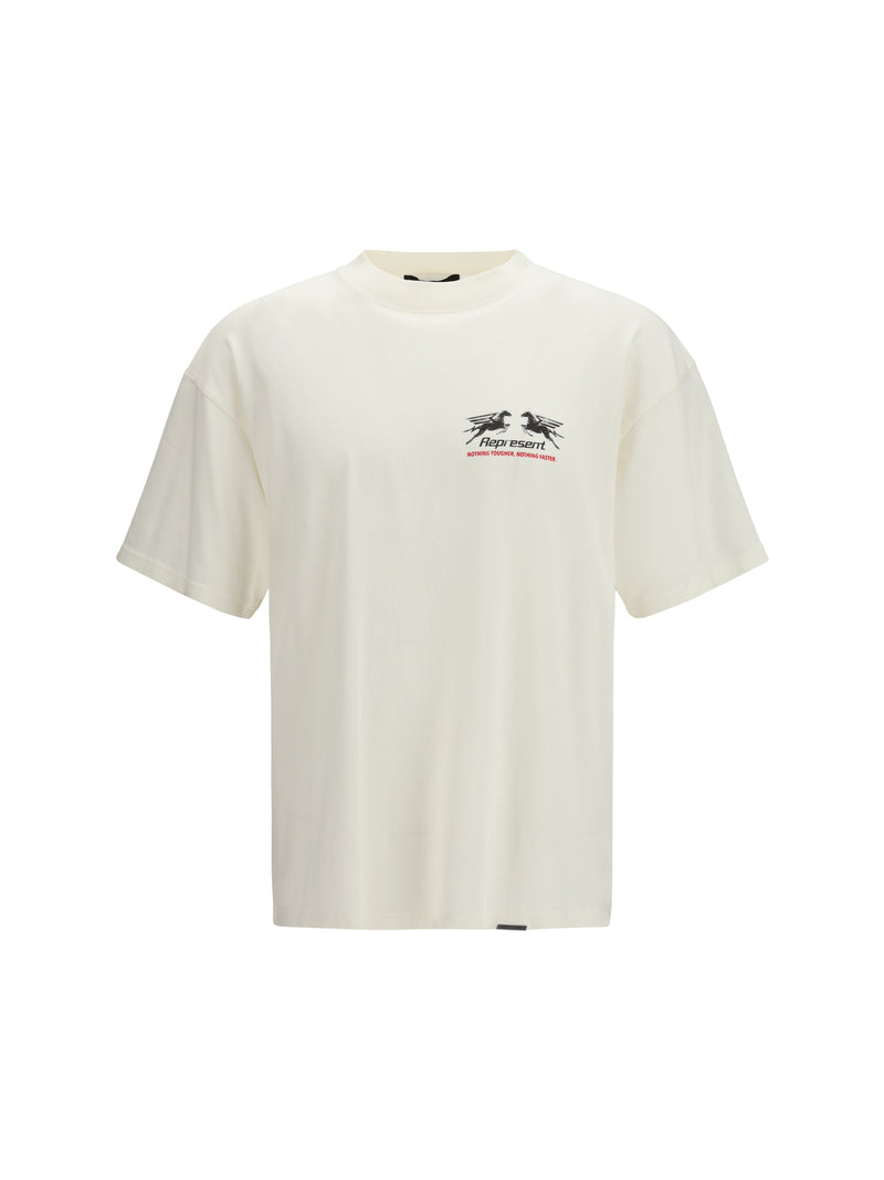 Represent Represent 24 Hour Service Graphic T-shirt Flat White - World Class Fashion