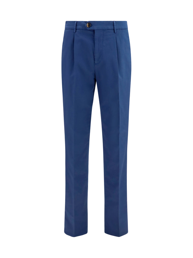 Brunello Cucinelli Brunello Cucinelli Cotton Blend Chino Pants - World Class Fashion