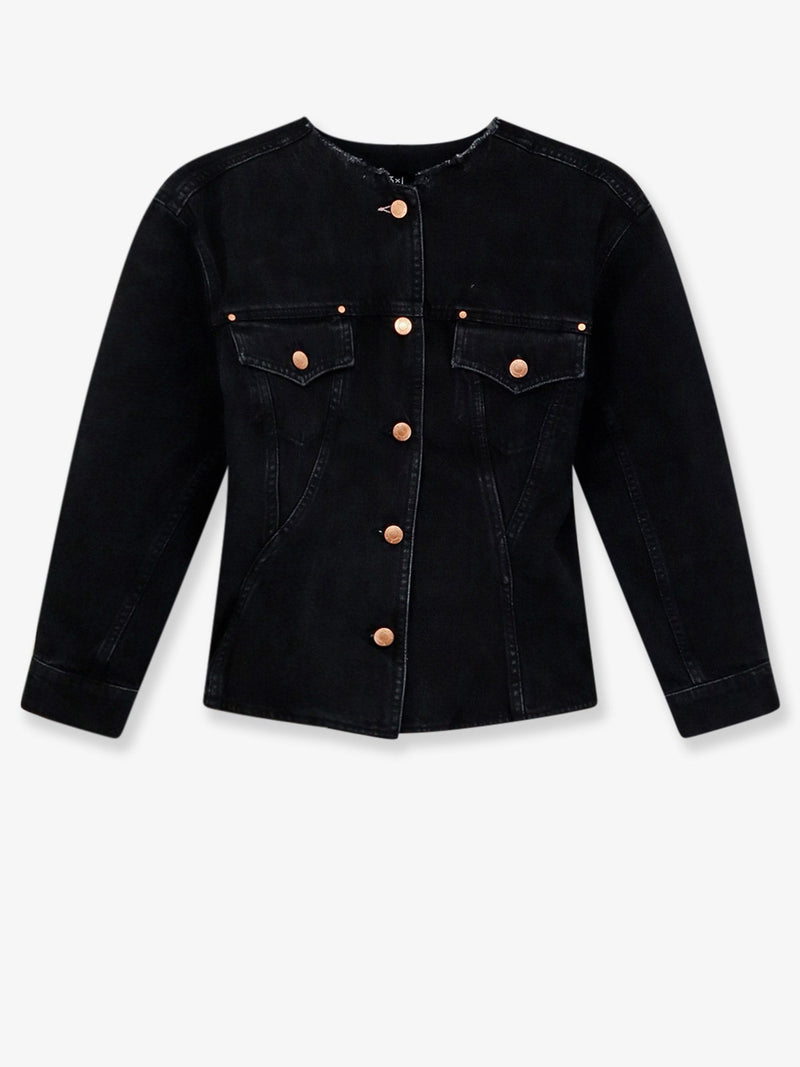 3x1 3x1 Pick Dumbo Jacket Black Denim Women - World Class Fashion