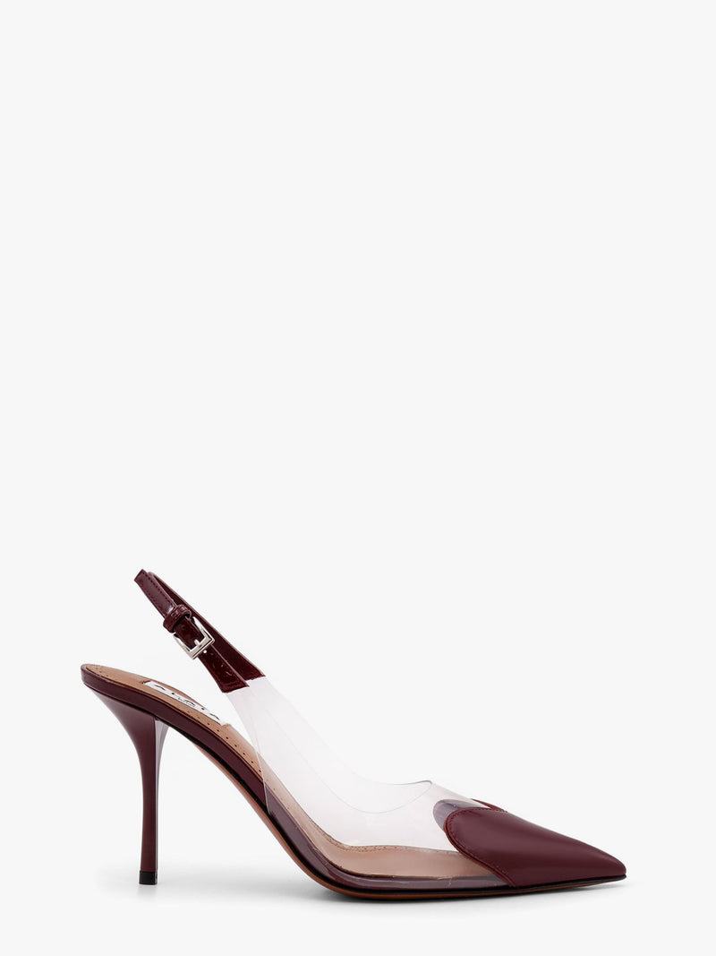 Alaia Alaia Slingbacks 90 Leather And Pvc Pumps - World Class Fashion