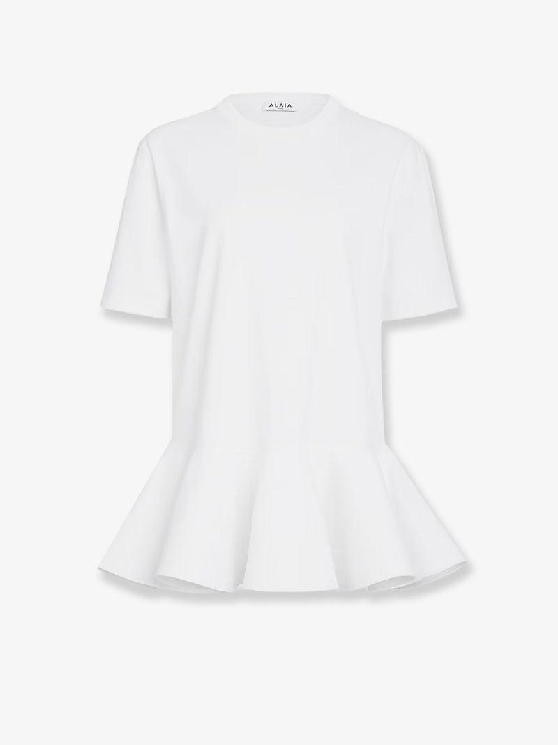 Alaia Alaia Crinoline Cotton Jersey T-Shirt - World Class Fashion