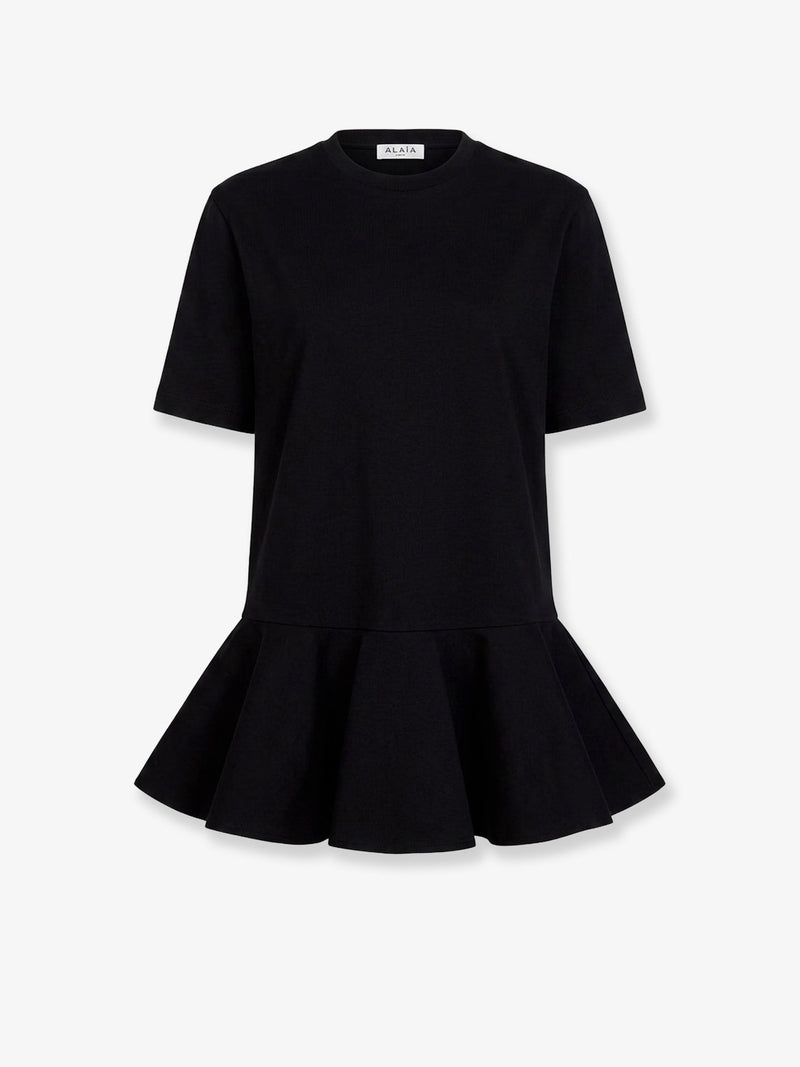 Alaia Alaia Crinoline Cotton Jersey T-Shirt - World Class Fashion