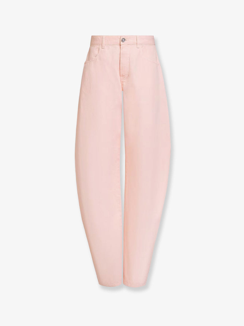 Alaia Alaia Barrel Fit Denim Trousers - World Class Fashion