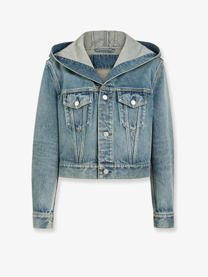 Alaia Alaia Trucker Denim Jacket - World Class Fashion