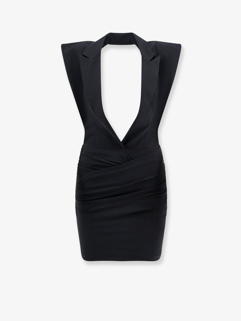 Amazuìn Amazuìn Jess Stretch Jersey Mini Dress Black - World Class Fashion