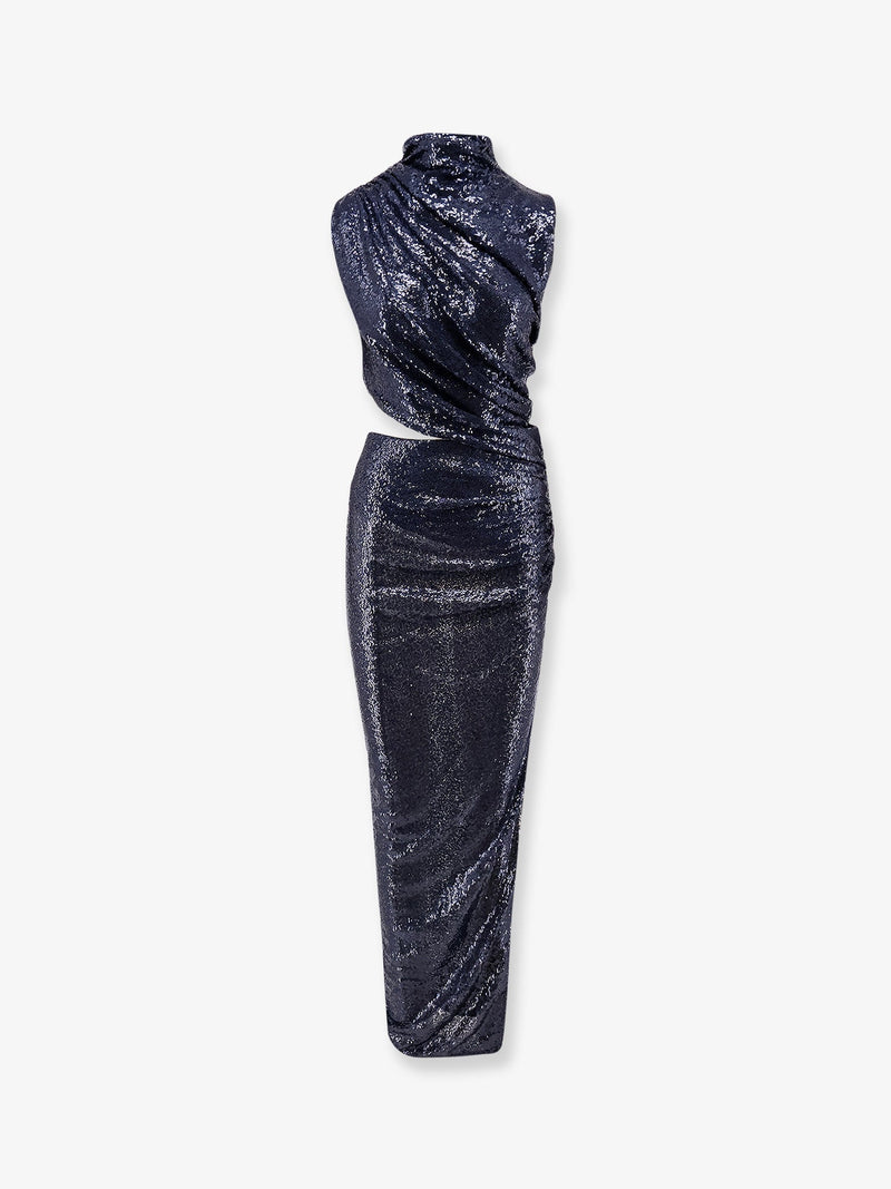 Amazuìn Amazuìn Leo Stretch Tulle Dress Cosmic Blue - World Class Fashion