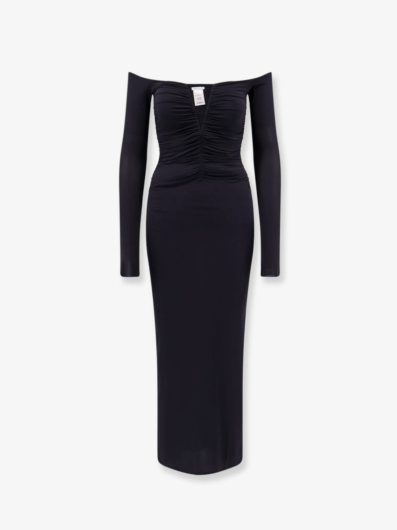 Amazuìn Amazuìn Noemi Stretch Jersey Dress Black - World Class Fashion