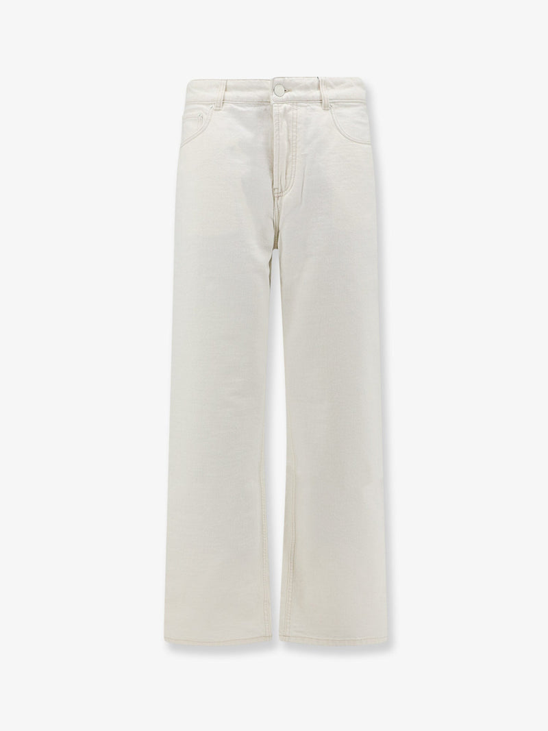 AMI Paris AMI Paris White Denim Trousers Men - World Class Fashion