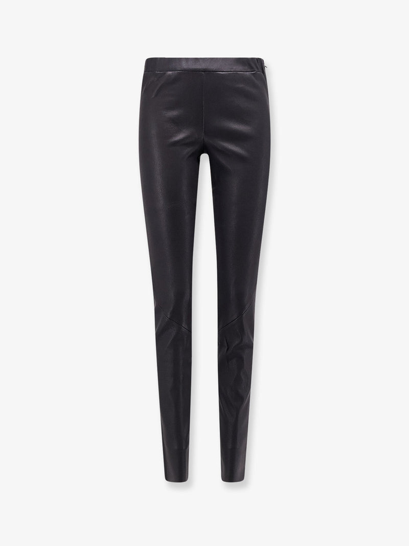 Arma Arma Stretch Cotton Blend Trousers Black Women - World Class Fashion