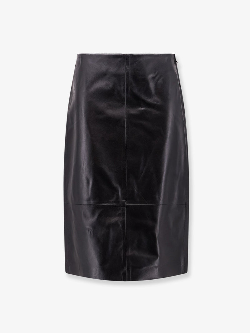 Arma Arma Leather Skirt Black Women - World Class Fashion
