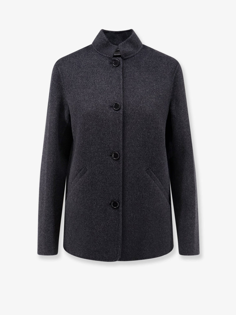 Aspesi Aspesi Unlined Wool Jacket Grey Women - World Class Fashion