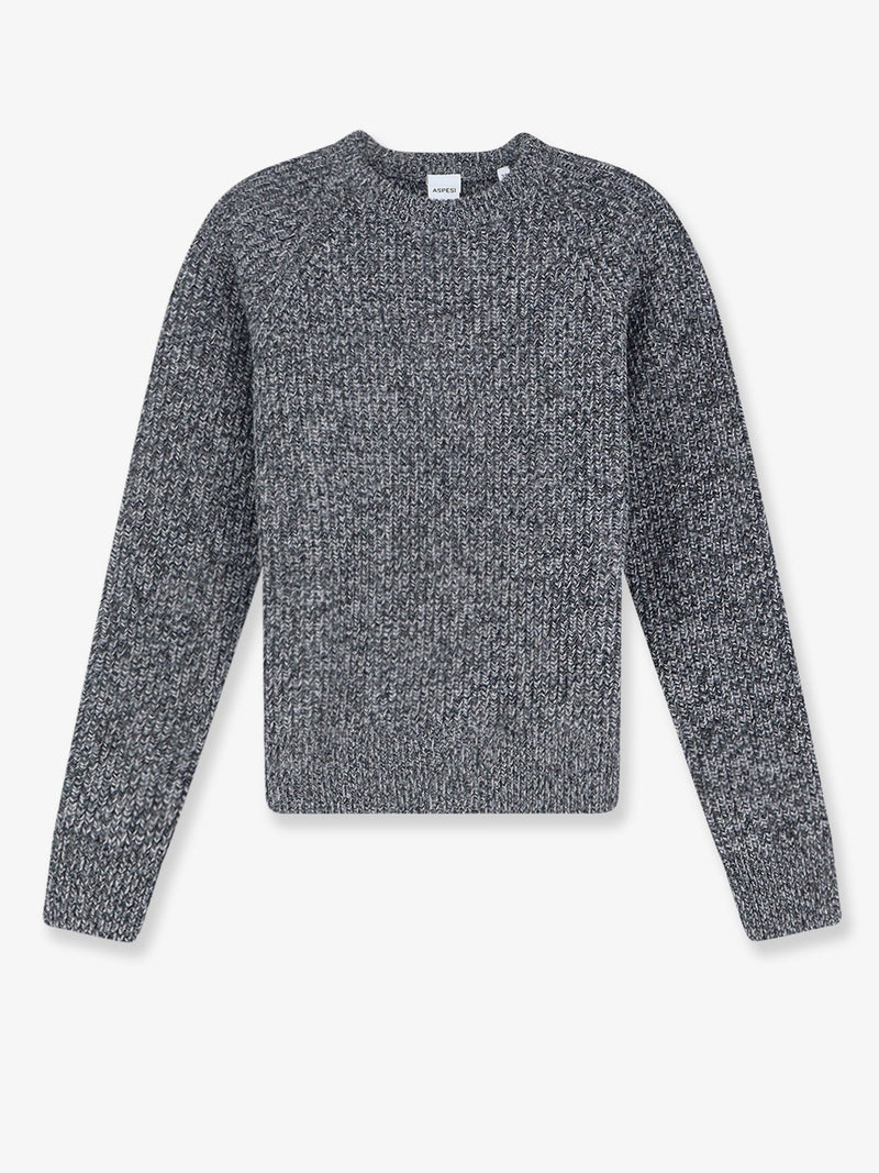 Aspesi Aspesi Virgin Wool Sweater Grey Women - World Class Fashion