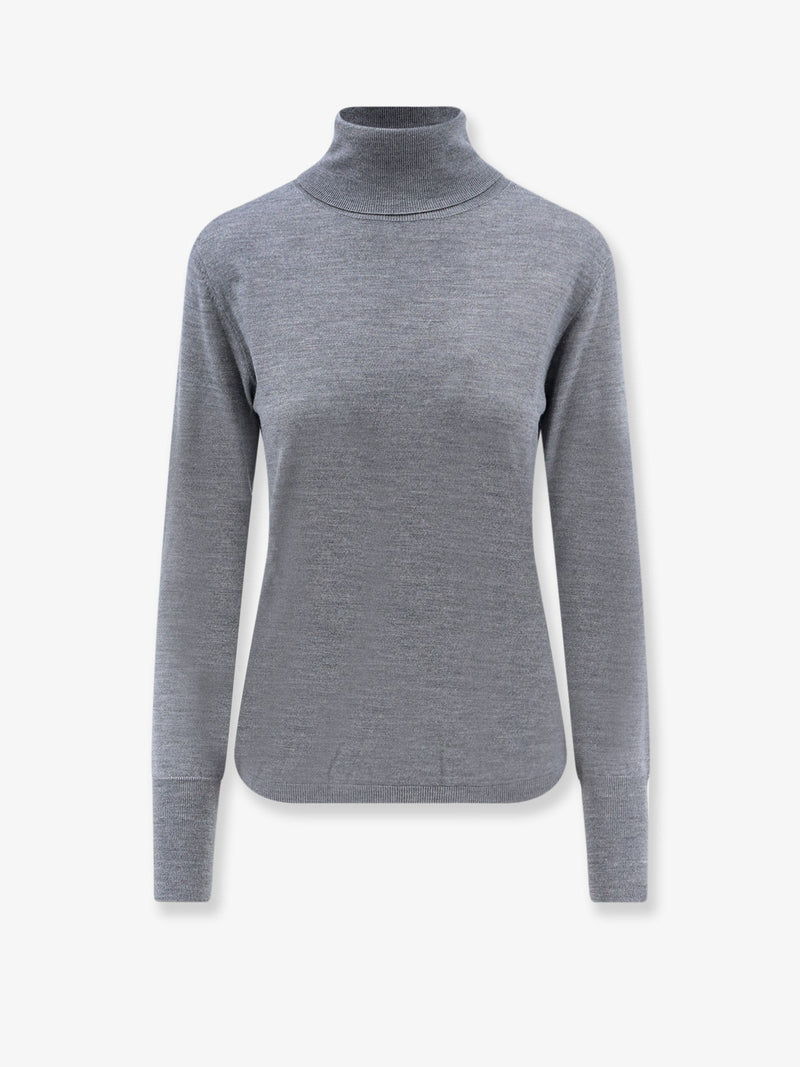 Aspesi Aspesi Turtleneck Virgin Wool Sweater Grey - World Class Fashion