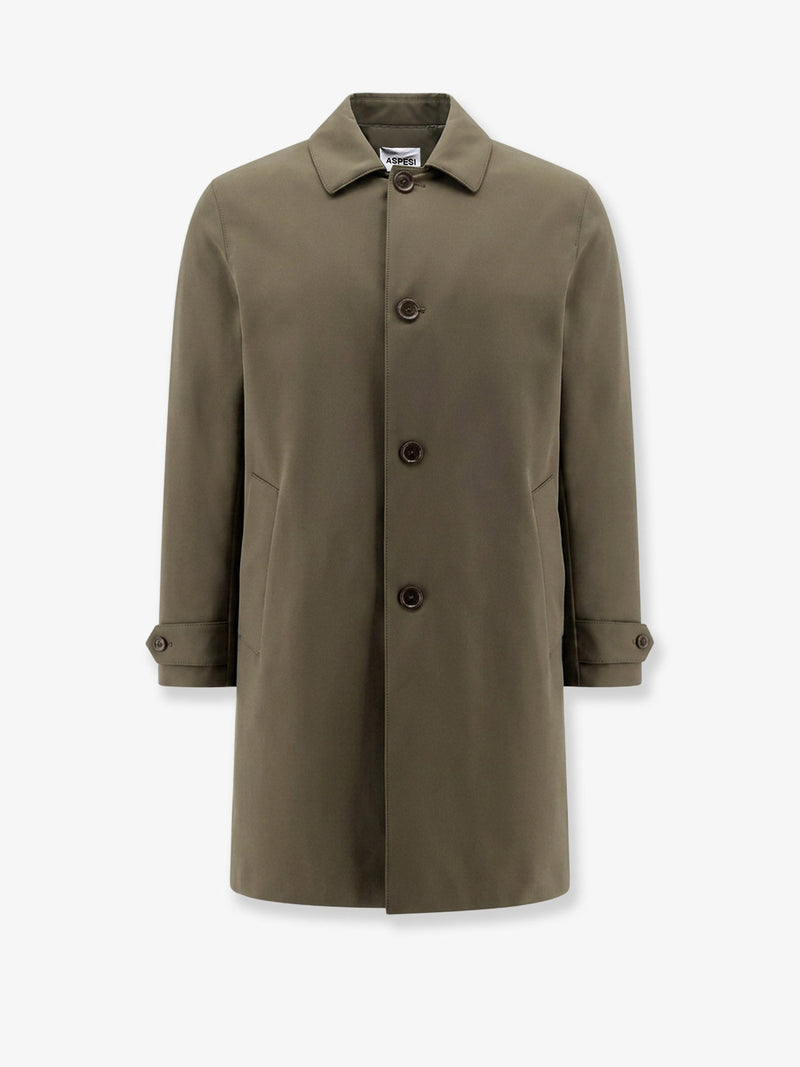 Aspesi Aspesi Perfetto Waterproof Coat Green - World Class Fashion