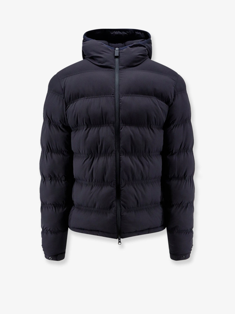 Aspesi Aspesi Hobbs Stretch Nylon Down Jacket Blue - World Class Fashion