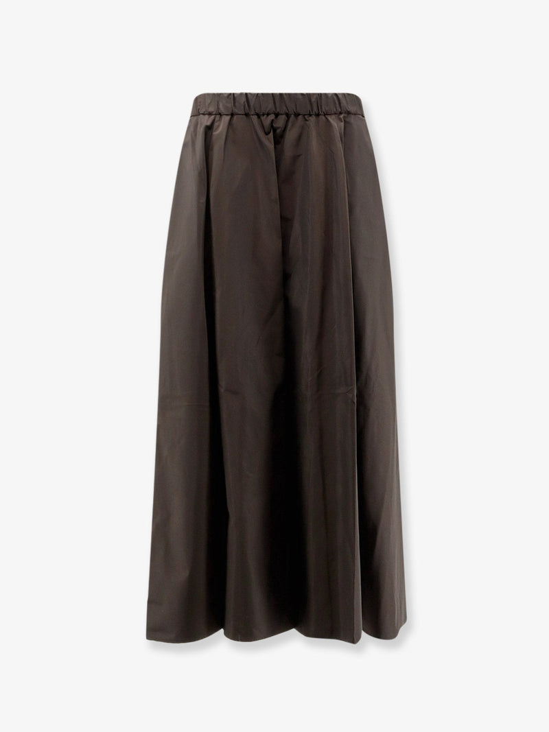 Aspesi Aspesi Mia Taffeta Skirt Brown - World Class Fashion